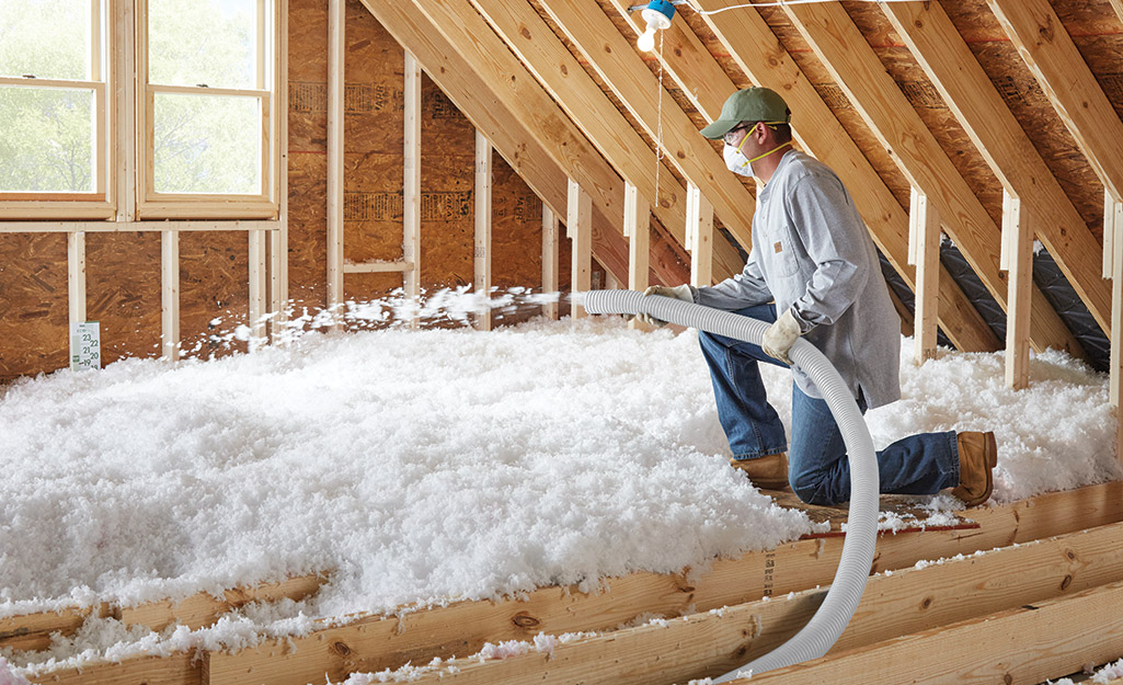 spray foam insulation install
