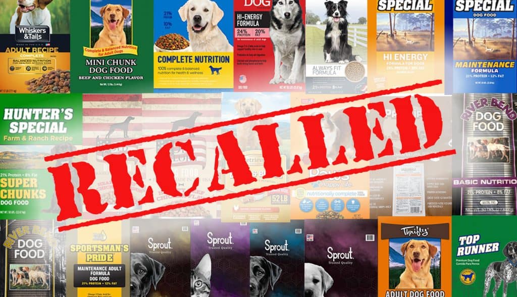 pet food that has been recalled